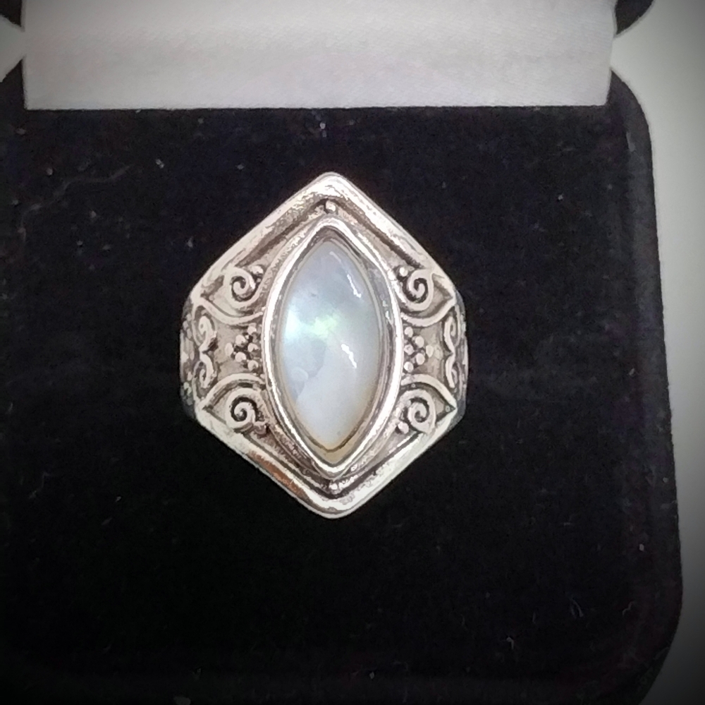 New Moonstone Ring!